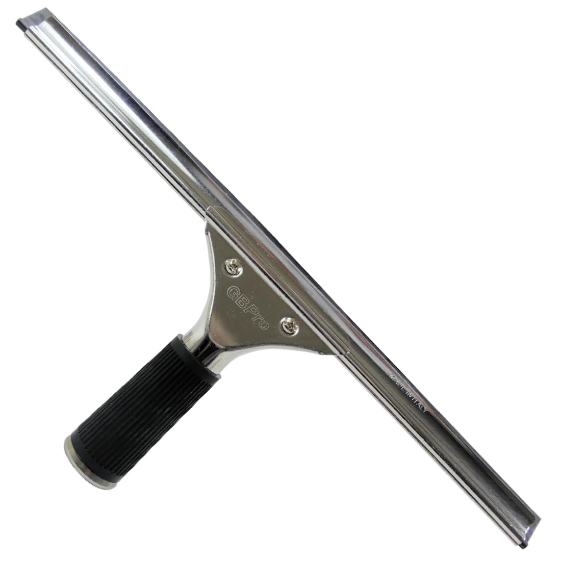 GBPro Professional Window Squeegee Stainless Steel Wiper 35cm / 14 inches, Ultimate Window Cleaning Equipment