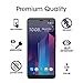 HTC U11 Plus Screen Protector Glass, amFilm Tempered Glass Screen Protector for HTC U11 Plus 2017 (2-Pack)