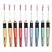 LED Crochet Hook Set, 3pcs/9pcs Light Up Knitting Needles Weave Sewing Tool Accessories (Pattern D=9 size)