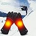GLOBAL VASION Heated Gloves, Rechargeable, Electric, Cotton, Heated Gloves for Men & Women