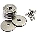 Pack of Two CMS Magnetics Neodymium Cup Magnets Dia 1.26