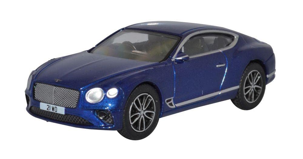 Oxford Diecast 1:76 Bentley Continental GT Peacock Blue Collectable model 76BCGT001