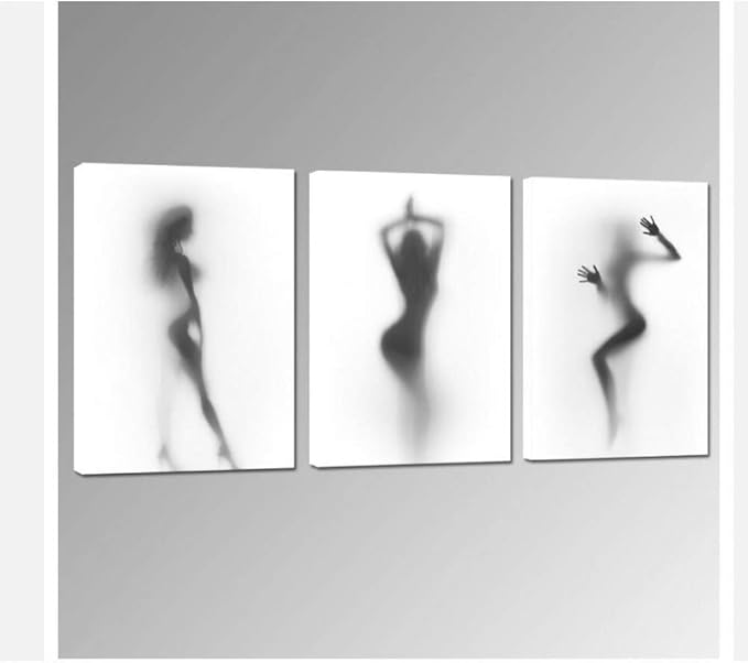 JYSLH Triptychon Hd-Wandposter Gedruckt Im Schatten Des Leinwandbildes