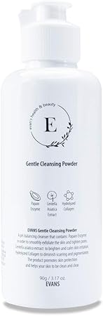 Amazon 韓国コスメ エバンス Evans ツボクサエキス入り弱酸性 ジェントルクレンジングパウダー 90g 約180回使用 Cica シカ洗顔 酵素洗顔 メイク落とし W洗顔不要 毛穴 黒ずみ 敏感肌 乾燥肌 混合肌 男女兼用 ｅｖａｎ ｓ ｈｅａｌｔｈ ｂｅａｕｔｙ ｅ 洗顔