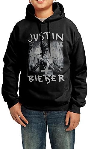 Moka7u Big Boys/Girls Justin Bieber Hoodie