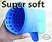 Baby Bath Spout Cover Indigo Blue | Child Bathroom Safety Faucet Cover 4 mom's | Infant and Toddlers Elephant Shape Bathtub Cover Bath Toys for Kids | Silicone Mildew Free