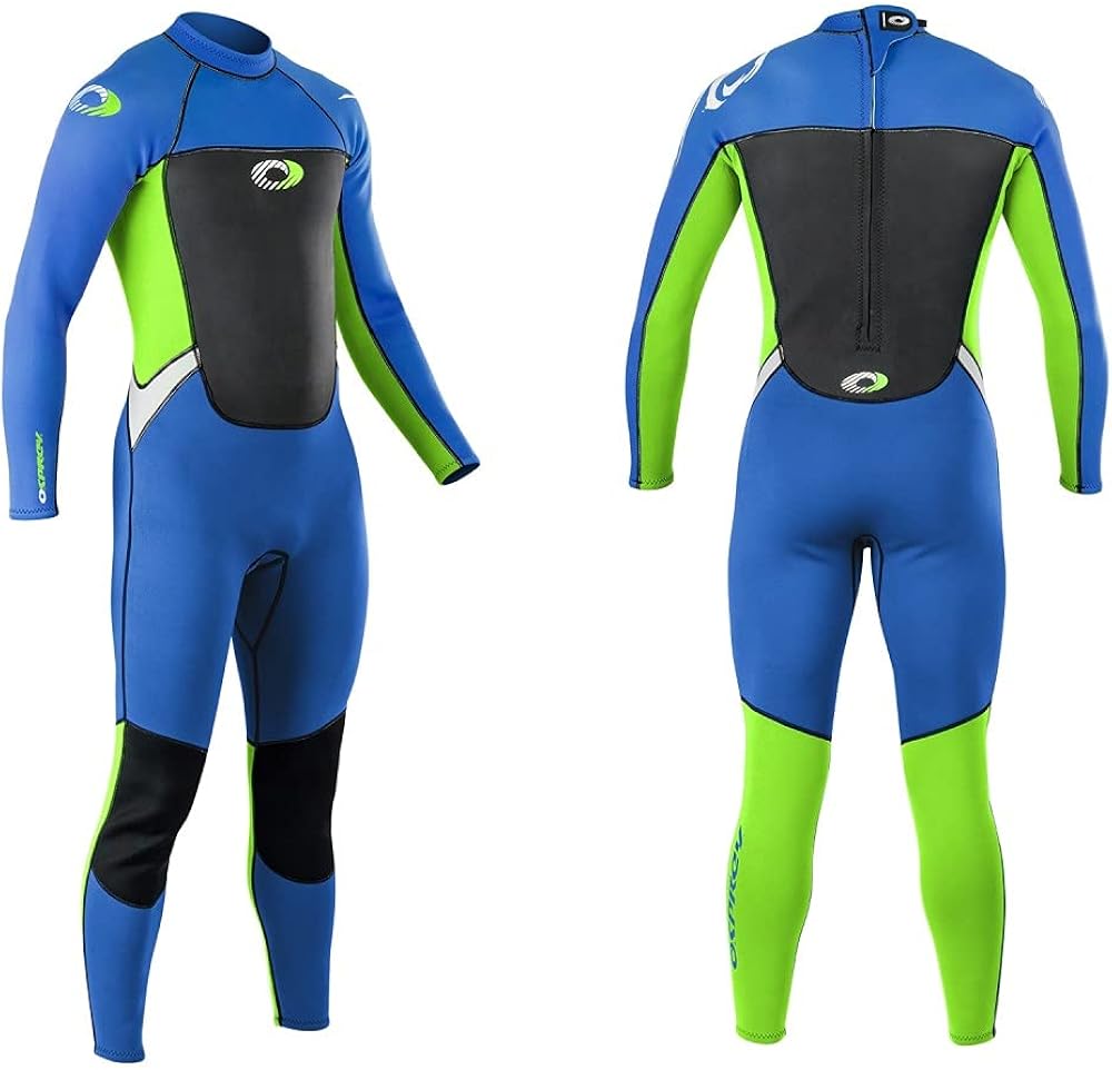 Osprey Boys Full Length 3 mm Summer Wetsuit, Kids Neoprene Surfing