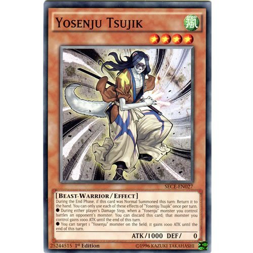 Yugioh Sece En027 1st Ed Yosenju Tsujik Common Card Secrets | Desertcart  BAHRAIN