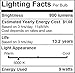 SunLabz Energy-Saving LED Light Bulbs - A19, Soft-White, 60-Watt Equivalent, E26 Socket, Non-Dimmable, Pack of 6