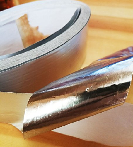 SOOMJ Heat Reflective Tape,Aluminum Tape/Aluminum Foil Tape Good for HVAC, Ducts, Insulation and More