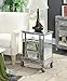 Convenience Concepts Gold Coast Vineyard Mirrored End Table 19