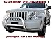 MaxMate Premium Compatible with 2002-2012 Jeep Liberty/07-2011 Dodge Nitro Stainless Steel Sport Nudge Bar Bumper Bull Guard