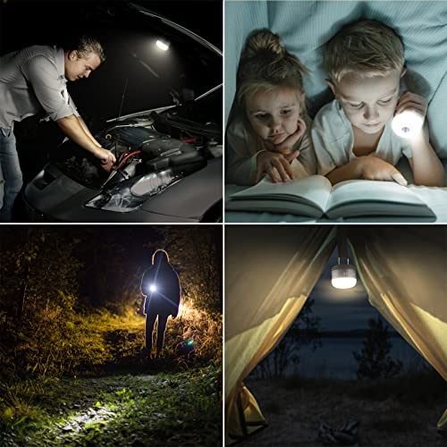 LE LED Camping Lantern Rechargeable, 310LM, 5 Light Modes, Power Bank