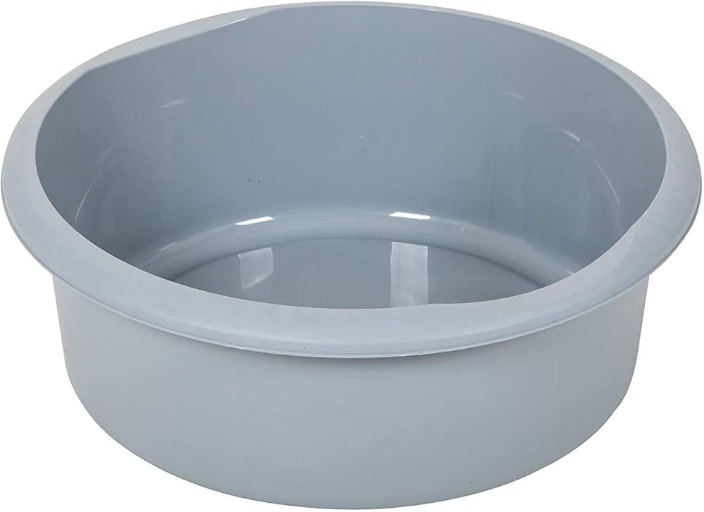 Addis Eco Round Washing Up Bowl 7.7 L Recycled Grey 34x34x13cm UK Made