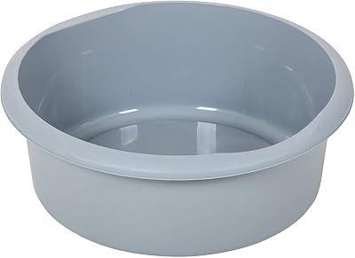 Addis Eco Round Washing Up Bowl 7.7 L Recycled Grey 34x34x13cm UK Made