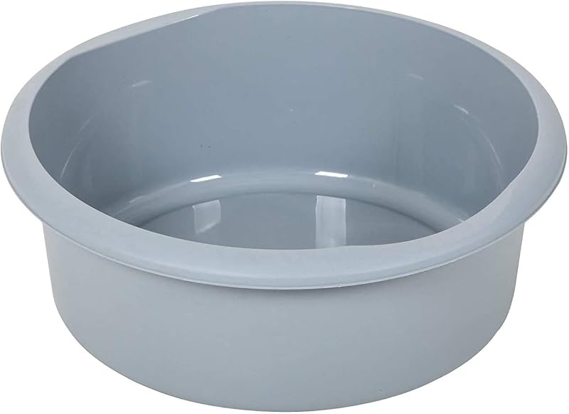 Addis Eco Round Washing Up Bowl 7.7 L Recycled Grey 34x34x13cm UK Made