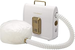 Gold N Hot Professional Ionic Soft Bonnet Hair Dryer | Reduce Frizz for Natural, Healthy-Looking Hair