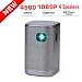 Projector 4500 Lumens DLP 1080P Supported Video Projector Sound Speaker 200" Home Theater Outdoors Gaming Mini Projectors BT WiFi Type-C HDMI USB SD Screen Share primary