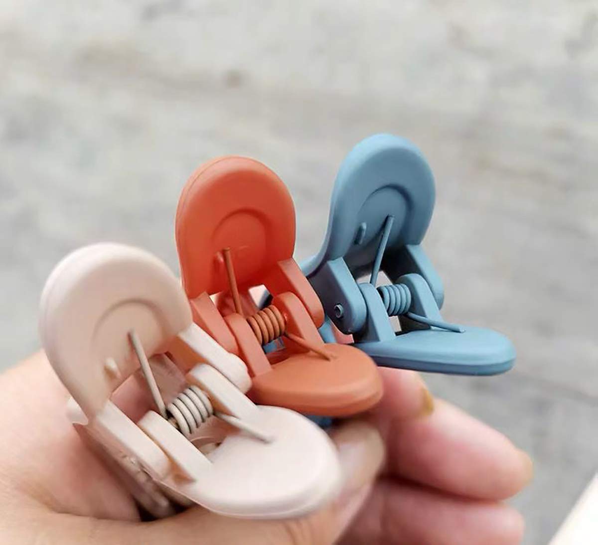 6PCS Hair Claws Clips No Slip Strong Hair Clips Teeth Curve Durable Alligator Duck Bill Jaw Clips Hair Styling Accessories : Beauty