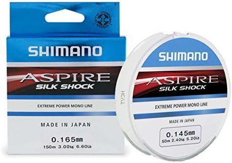 Shimano Aspire Silk Shock Fishing Line 50m 0.20mm 4.40kg
