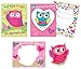 Peaceable Kingdom Pop-Out Owl Bookmark Valentine Cards