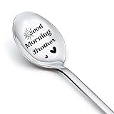 Good Morning Brother Gifts Spoon for Men