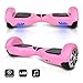 cho Electric Self Balancing Dual Motors Scooter Hoverboard with Built-in Speaker and LED Lights - UL2272 Certified (-Purple)