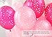 Neo Loons 30ct Assorted Fuchsia Pink Clear Around Star Balloons