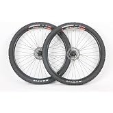 29 Inch 29er Mountain Bike Wheel Set DTS 545 Ferruled Rim 36 Spoke Shimno Centerlock Hubs Disc or Rim Brake 29 x 2.30 Aggressor EXO TR Tubeless Ready Tires Tubes Skewers, Rotors and Tools Included