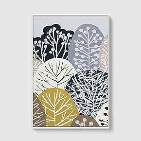 Framed Home Artwork Nordic Style for Living Room Bedroom