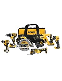 DEWALT Kit de combinaciones sin escobillas de 20 V máx. XR, compacto, 6 piscinas (DCK684D2)