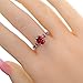 YAZILIND Valentine's Day Jewelry Women Cubic Zirconia Wedding Anniversary Party Ring for Women Size 10