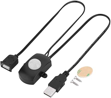 Amazon Xuuyuu 人感センサースイッチ センサースイッチ 赤外線センサースイッチled用 赤外線 自動 インテリジェント Pirセンサー 屋外 屋内セキュリティ天井廊下玄関地下室適用 ブラック Xuuyuu セキュリティ センサーライト ホーム キッチン