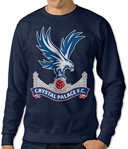 Carina Crystal Palace FC Men's Fashion Fleece Hoodie Navy M