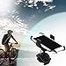Levin Universal Smartphone Bike Mount Holder with 360 Degree Rotate for iPhone 6S/6/5S/5C/5, Samsung Galaxy S5/S4/S3, Google Nexus 5/4, LG G3, HTC and GPS Device