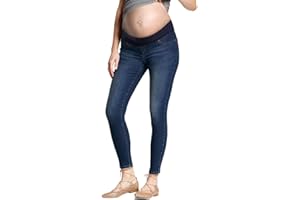 Hybrid & Company Ultimate Comfort Women's Maternity Slim Fit Stretch Jeans