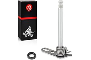 MOTO1988 Shift Shifter Shaft + Seal Compatible with Yamaha YFZ450 YFZ 450 V W SP SP2 SE SE2 2006 2007 2008 2009 2012 2013 5TG