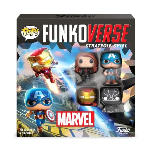 Marvel Funkoverse Board Game 100, 4-Pack German