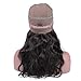 Eayon Hair Pre Plucked 360 Lace Frontal Wigs-Body Wave Full Frontal Lace Human Hair Wigs for Women Natural Hairline with Baby Hair Natural Color 150% Density 18inch
