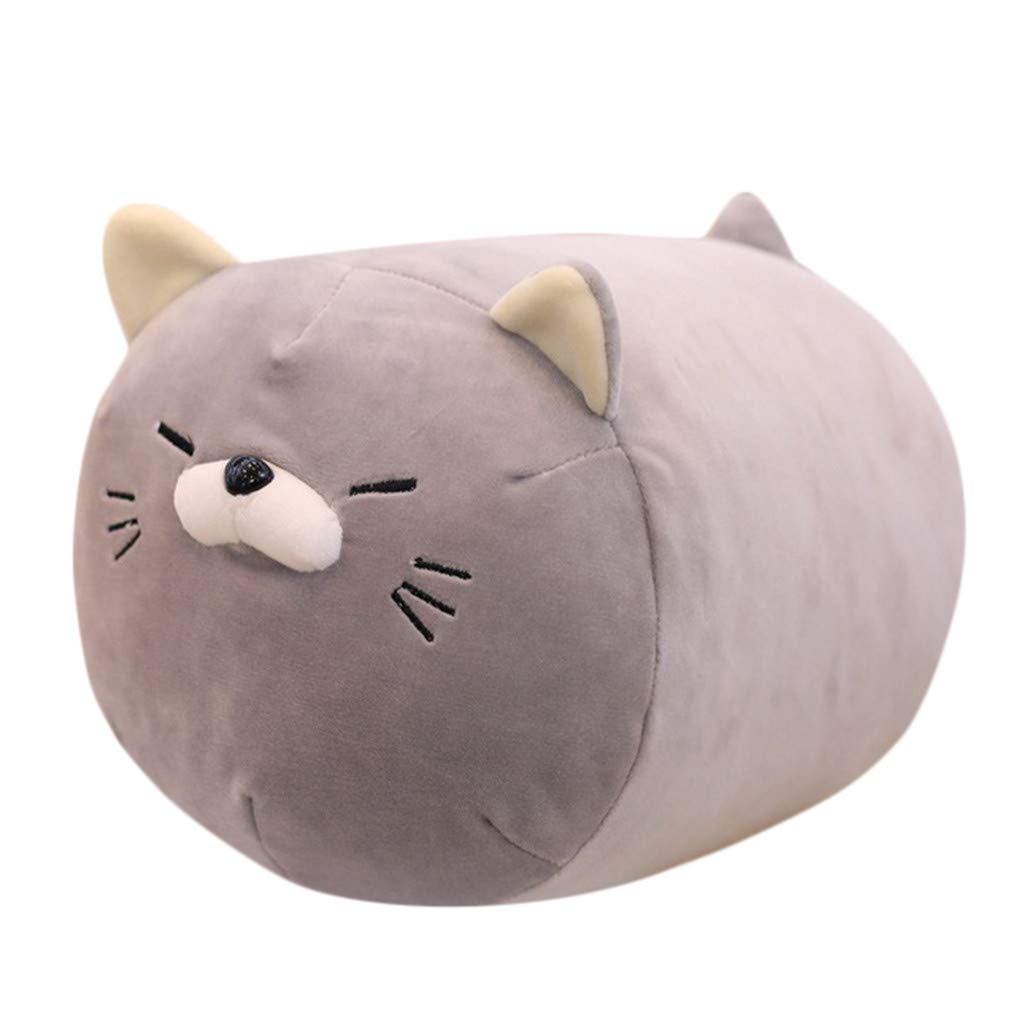 Buy Red Ta Anime Kitten Neko Plush Stuffed Sofa Pillow Doll Cartoon Cute Kitten Soft Toy Gray Online At Low Prices In India Amazon In