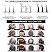 Miracle Hair PREMIUM All Natural Hair Building Fibers for Instantly Thicker Looking Hair! (10g) 75-Day Supply: BLACK