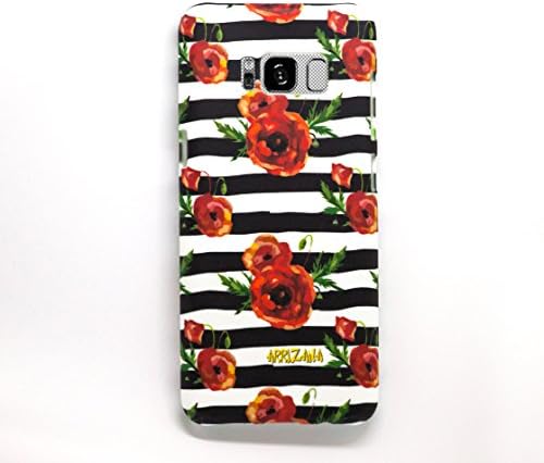 Samsung Galaxy S8 Case, ARRIZANA Print Rose Flower Abstract Pattern Shockproof Flexible Anti-Scratch Anti-Finger Skin Cover Hard Samsung Galaxy S8 Case - Designer's Colorful Print Pattern