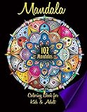 Mandala Coloring Book for Kids & Adult: Best for
