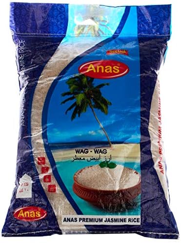 Anas White Jasmine Rice - 10 kilograms price in Saudi Arabia | Amazon ...