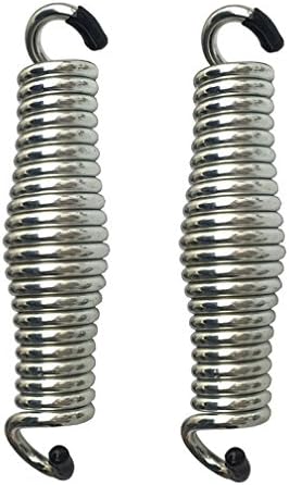 Vtete 2 Pack Hammock Hanging Chair Spring for Porch Swing Heavy Duty Hold Up to 500 Lb - 8.6" Length Barrel Shaped