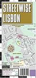 Streetwise Lisbon Map - Laminated City Center Street Map of Lisbon, Portugal - Folding pocket size travel map with surface tram lines & metro stations by 