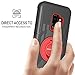 Galaxy S9 Case, Samsung Galaxy S9 Case, BENTOBEN Shockproof Heavy Duty Kickstand Swivel Belt Clip Hybrid Full Body Rugged Holster Protective Phone Case Cover for Samsung Galaxy S9 (SM-G960U),Black/Red