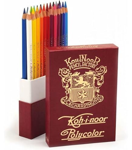Amazon.com: Koh-I-Noor Polycolor Drawing Pencil Set, 36 Assorted