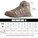FREE SOLDIER Men's Tactical Boots Ankle Boots Lightweight Breathable Military Boots Strong Grip Camo Combat Boots for Work