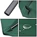 Yescom 9Ft Green Outdoor Patio Half Umbrella Cafe Wall Balcony Door 5 Ribs Tilt Aluminum Sun Shade